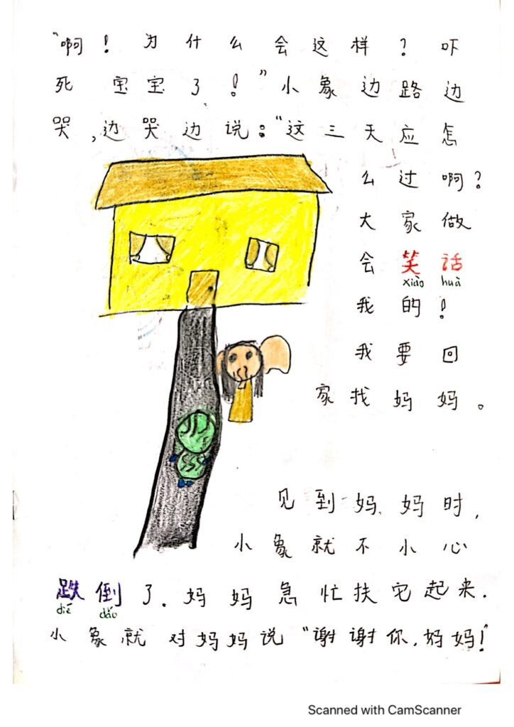 优秀奖3 134B [低年段] 首邦市力行国民型华文小学 香阅力行 卓佳恩（2 1） page