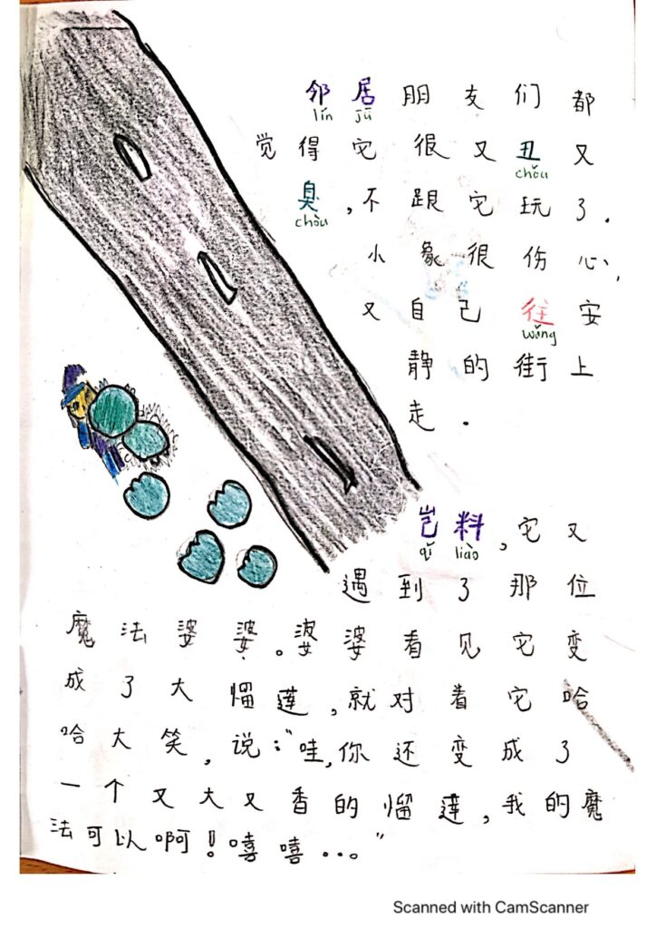 优秀奖3 134B [低年段] 首邦市力行国民型华文小学 香阅力行 卓佳恩（2 1） page
